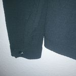 Orvis  S Zip Front Easy Wear Long Sleeved Top in Black Blue Photo 4