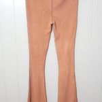 Urban Outfitters Out From Under Seamed Flare Pants Rust Orange Size M Photo 3