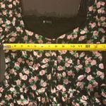 ZARA ✨  Floral Print Button Front Puff Sleeves Ruffle Peplum Crop Top ✨ Photo 8