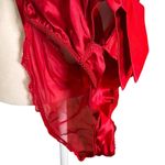 Victoria's Secret VS women’s lingerie red Teddy aprox S/M nwt Photo 3