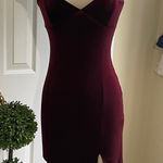 Forever 21  Deep Burgundy Whimsigoth, Grunge, Goth Mini Dress Photo 0