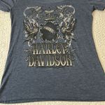 Women’s Harley Davidson Wisconsin Dells, WI Blue Graphic‎ T Photo 1