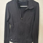 Fabletics  Black Full Zip Athletic Jacket | Women's Size S | Running & Workout Photo 0