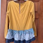 Matilda Jane  Weekend Vibes Ruffle Hem Shirt Medium Multi Pattern Floral Tiered Photo 3