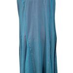 New Nazila Couture Teal Sleeveless Tunic Dress, Size L Blue Size L Photo 0