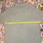 Summersalt The Luxe Cashmere Blend Funnel Neck Mix Stitch Sweater New Grey XS Photo 7
