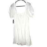 BP . Shirred Puff Sleeve Cotton Prairie Photo 2