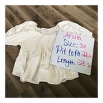 Altar'd State  White Babydoll Top  Photo 7