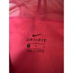 Nike  Dri Fit Women's Coral Pink Ribbed Tank Top Medium Photo 1