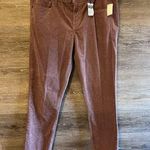 Gap  1969 Always Skinny Pink Mauve Corduroy Pants Size 29 NEW women Photo 0