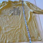 Life is Good Life Is‎ Good yellow horse long sleeve t-shirt graphic women size medium M Photo 10