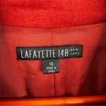 Lafayette 148  Blazer Womens 14 Burnt Orange Wool Angora Business Casual Jacket Photo 3