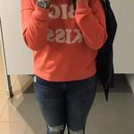 Zoe Karssen Big Kiss Crew Neck Sweatshirt XS Photo 1