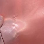 Victoria's Secret Vintage Gold Label Satin Sleep Shirt w Sheer Sleeves Pink-M/L Photo 6