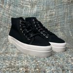 Vagabond  Shoemakers Teddie Textile High-Top Sneaker in Black Photo 4