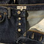 RE/DONE  Women's Jeans Size 27 Blue Dark Wash Denim Button Fly Slim Fit Photo 4