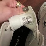 Converse White Leather Hightops Photo 3