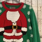 Santa body ugly Christmas sweater Size L Photo 1