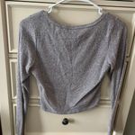 Windsor Long Sleeve Gray Shirt Photo 2