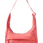 Athleta All About Small Crossbody Hobo Bag Mimosa Pink NWT Photo 0