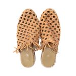 Free People  Mirage‎ woven mule tan SZ 37 Photo 1