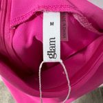 Glam  Vibrant Pink Strapless Skort Romper Photo 6