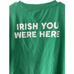 PINK - Victoria's Secret PINK VS “Irish‎ You Were Here” Green Tshirt Large Photo 5