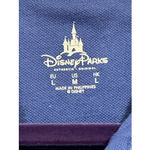Disney  Parks Mickey Mouse Polo Shirt Men's Medium Blue Short Sleeve Photo 3