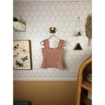 Maeve  by Anthropologie Pink Smocked Wide Strap Tank Top - Size - XS Photo 4