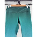 Alo Yoga  Airbrush Gradient Leggings Women's Small Evermint Mid Rise Stretch Photo 1