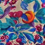 Vintage First FI Issue Fruit Floral Print Button Photo 8