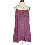 Wild Fable  Womens Dress Sz Large Purple Floral Sleeveless Mini Bohowestern Rodeo Photo 3