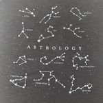 Maurice's  Astrology Stars Black Tee Shirt size XL Photo 2
