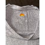 C&C California  Women's Light Gray Ribbed Short Sleeve Top Size Small Photo 1