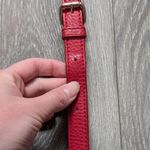 Cole Haan Cole Hann Red Pebbled Leather Crossbody Bag Photo 8