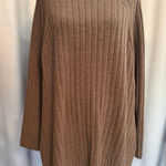 Ava & Viv Women’s  Brown Knit Fabric  Sweater Photo 0