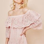 Parker  Cathy Eyelet Mini Dress Photo 0