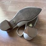 Bettye Muller  Cream Slingback Heels Photo 7