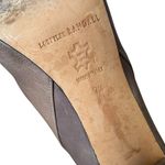 Loeffler Randall  Wendy Gray Leather Sock Sweater Boots sizer 7.5 Photo 8