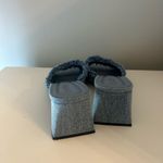 Nordstrom Open Edit Jaydin Slide Denim Sandal Heel Photo 5