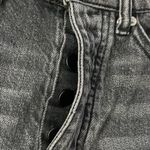 BDG  Urban Outfitters Distressed Slim Straight Button Fly Jeans | Grey Wash | 26 Photo 7