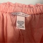 Victoria's Secret  Pink Textured Dot Off Shoulder Romper Shorts  size large Photo 1