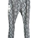 Moral Fiber  Women's Snakeskin Butter Soft Leggings Sz M Photo 0