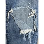 Levi's 721 Hi Rise High Waisted Distressed Denim Skinny Blue Jeans Size 26 Photo 3