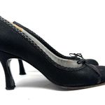 PHYLLIS POLAND for BERGDORF GOODMAN, fabric heels, made in Italy, size 8.5 Black Photo 3