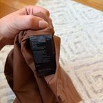 Free People Brown Faux Leather Skirt Photo 5