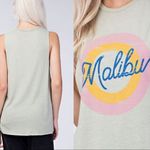 Honey Punch Graphic Print Muscle Tank Top Photo 5