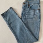 Madewell  Midrise Perfect Vintage Jeans Straight Leg Light Wash Size 25 Photo 0