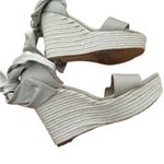 Donald J. Pliner Taupe Wedge Sandals Size 8 Tan Photo 1
