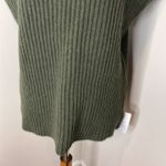 Ganni  Dark Green Wool‎ Sweater Vest Photo 8
